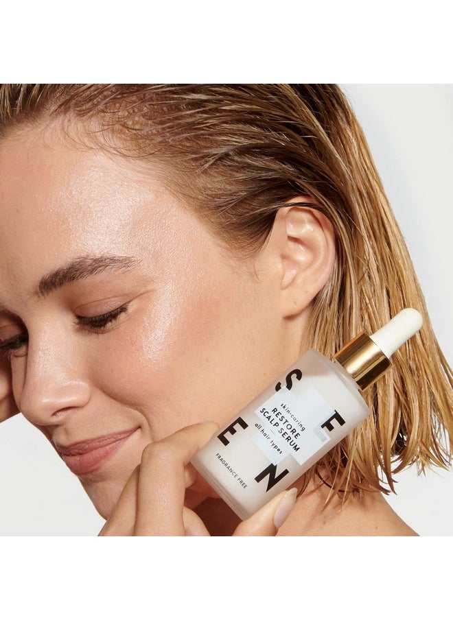 سين سيروم SEEN Restore Scalp، خالي من العطور - سيروم مرطب تم تطويره بواسطة أطباء الجلدية، مثبت سريريًا، يعزز صحة فروة الرأس، آمن للبشرة الحساسة والمعرضة للإكزيما  - Image 4