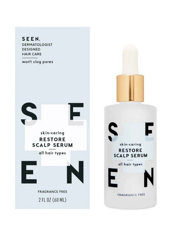 سين سيروم SEEN Restore Scalp، خالي من العطور - سيروم مرطب تم تطويره بواسطة أطباء الجلدية، مثبت سريريًا، يعزز صحة فروة الرأس، آمن للبشرة الحساسة والمعرضة للإكزيما  - Image 1