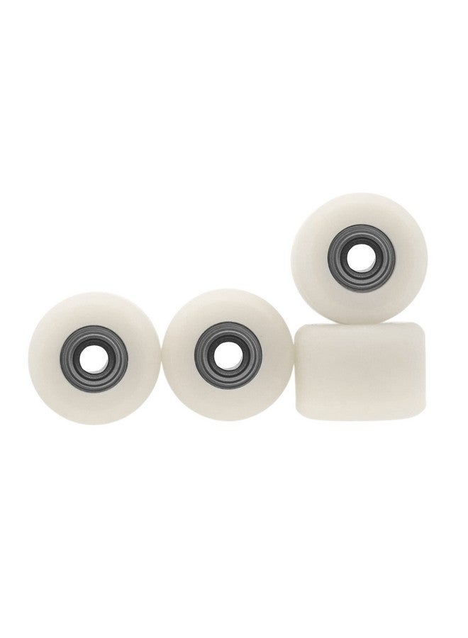 Teak Tuning Apex 61D Urethane Fingerboard Wheels Mini Shorty Shape 6.6Mm Diameter Abec9 Stealth Bearings Made In The Usa Cream Colorway - Image 1