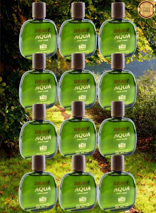 تي أر آي 12 قطع عطر بريف اكوا تي ار اي 100 مل - Image 1