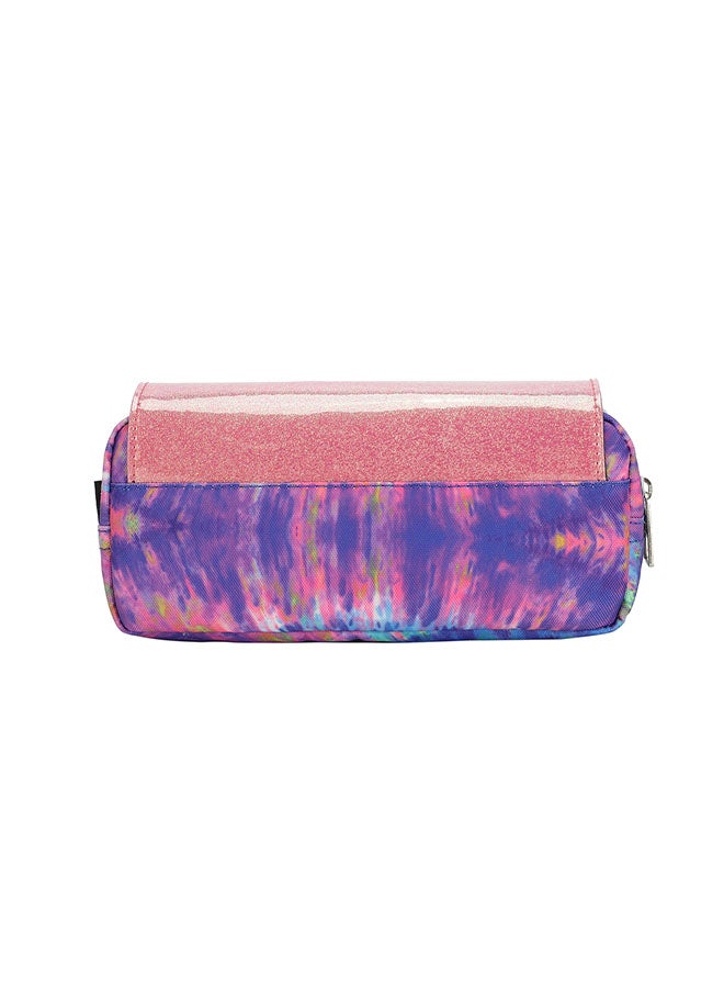 CUBS Tie Dyed Waterproof pencil case pouch with flap/zip closure - Image 3