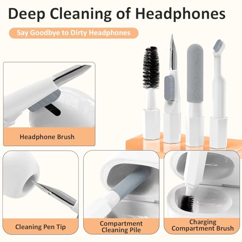 HUMBLE 20 in 1 Smart Gadget Cleaning Kit – All-in-One Screen & Keyboard Cleaner with Cleaning Pen, Spray, Microfiber Cloth, Dust Blower, Key Puller & Brushes for Smartphones, Tablets, Laptops & PC's - Image 3