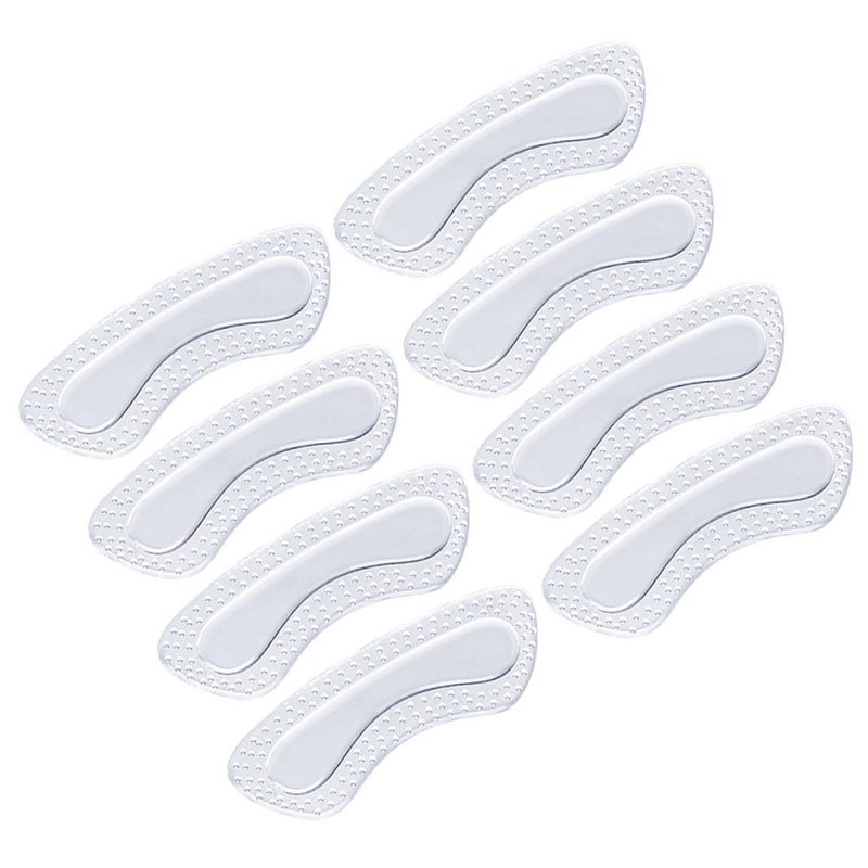 Self Adhesive Heel Cushion Pads 4 Pairs Soft Anti Slip Relief Foot Care Inserts - Image 2