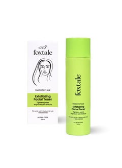 foxtale Exfoliating Face Toner With 5% Lactic Acid For Pore Tightening & Gentle Exfoliation Alcohol Free Toner For Glowing Skin For All Skin Types Men & Women 150 Ml  - Image 1