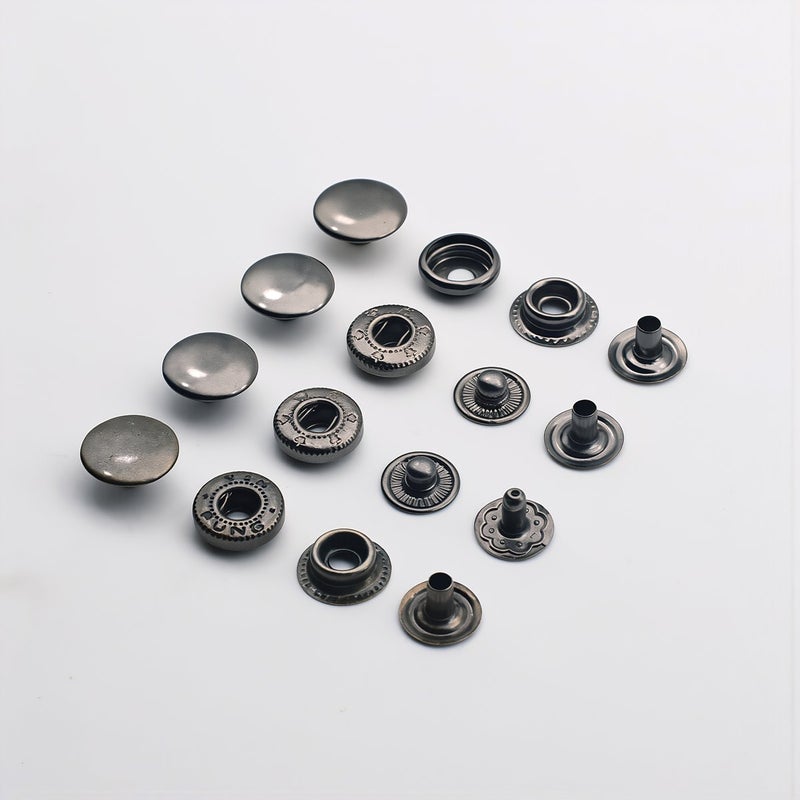 Anti Tear Snap Buttons No Rust No Unintended Pop 12.5mm Metal For Clothing Daily Use - Image 3