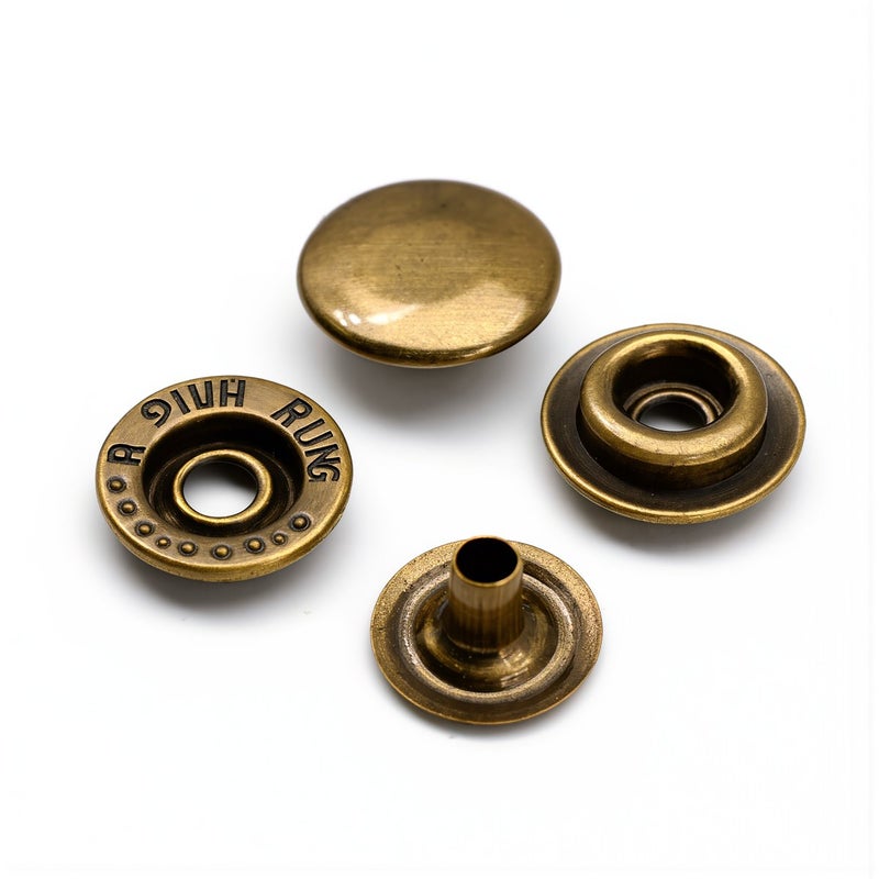 Anti Tear Snap Buttons No Rust No Unintended Pop 12.5mm Metal For Clothing Daily Use - Image 4