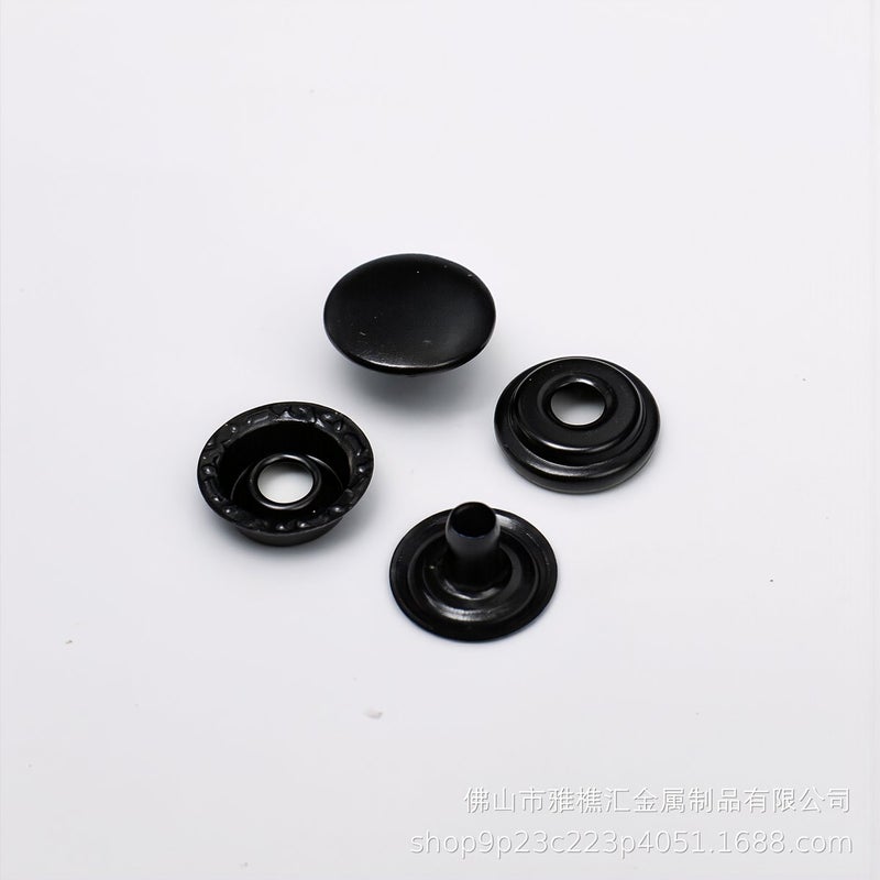 Anti Tear Snap Buttons No Rust No Unintended Pop 12.5mm Metal For Clothing Daily Use - Image 5