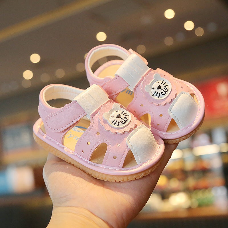 Explosions Baby Baotou Called Sandals 2025 Summer Girls 0-2 Years Old Baby Girl Toddler Shoes 1 - Image 5