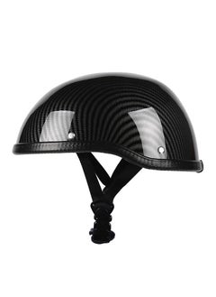 Vintage Cycling Helmet for Men Black Carbon Fiber
