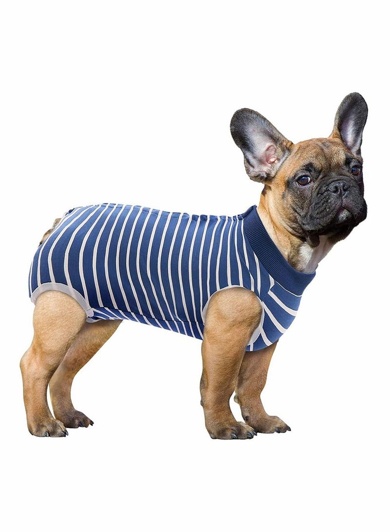 كاست ويف بدلة الانتعاش للكلب ، تعقيم الكلاب ، ثوب جراحي ، انتعاش الحيوانات الأليفة مرنة عالية ، ملابس تمريض للكلاب بعد الفطام والتعقيم ، قميص الانتعاش لجروح البطن (حجم s) - Image 1