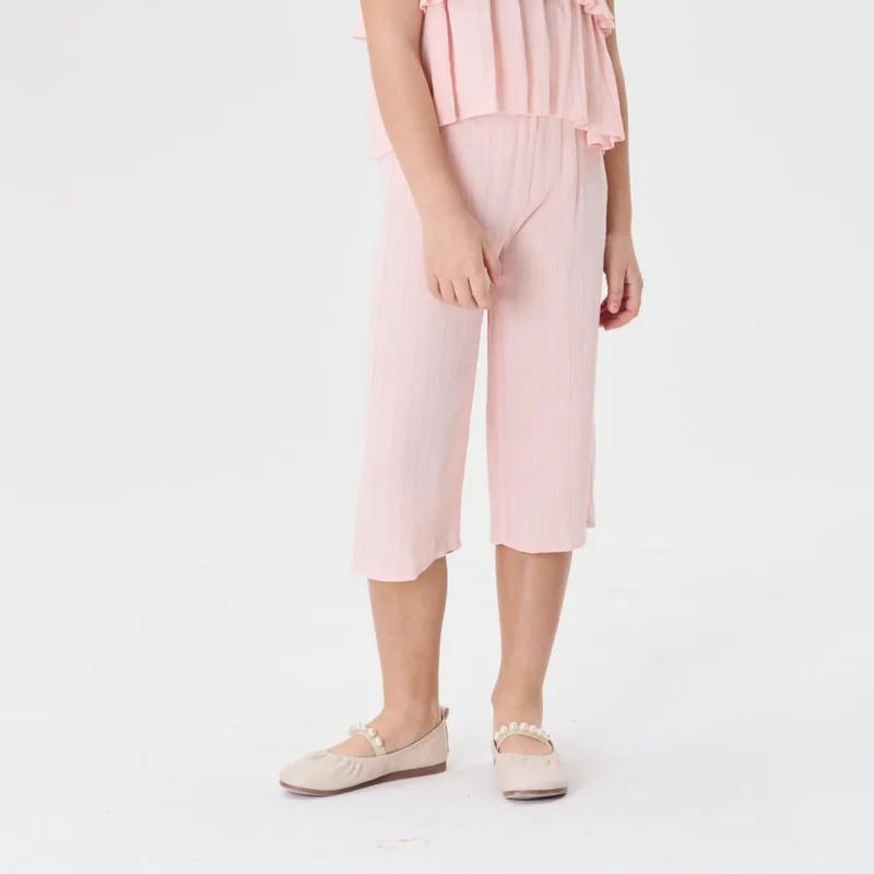 Tenda Shiny pants with elastic waistband