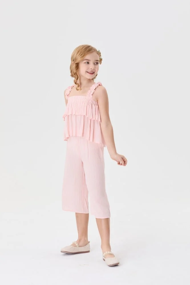 Tenda Shiny pants with elastic waistband