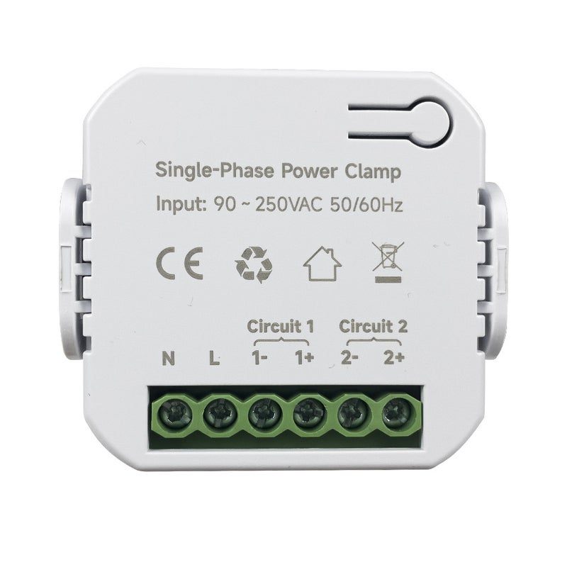 Tuya Wifi Single-phase Energy Meter 80A with CT Clamp Cellphone App Kwh Power Consumption Monitor Electricity Statistics 90- 250VAC 50/60Hz - Image 2