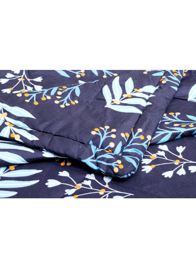 FLOATING DREAMS FLOATING DREAMS 220 TC Glace Cotton AC Comforter Set King Size Double Bed with 1 Flat bedsheet Two King Pillow Covers 4 Pieces Bedding Set  - Image 5