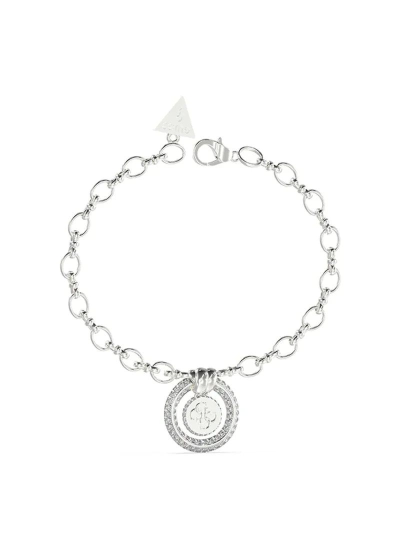 جس Logo Detail Short Neckalce