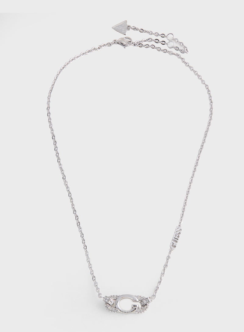 GUESS Logo Detail Short Neckalce  - Image 1
