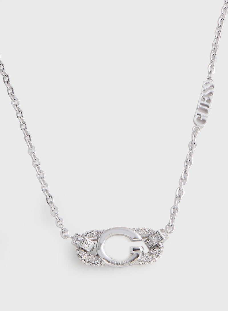 GUESS Logo Detail Short Neckalce  - Image 2