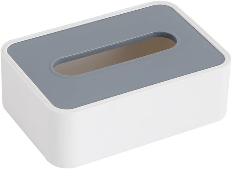 Hidak صندوق تخزين ورق الحمام هيداك 1 قطعة حامل ورق تواليت مثبت على الحائط موزع مناديل مائي صندوق تخزين مناديل معلق في الحمام - Image 1