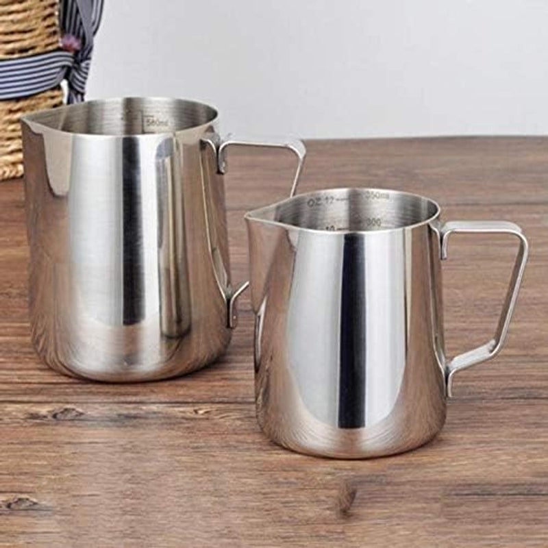 ALKAYAN Stainless Steel Milk Frothing Espresso Coffee Barista Craft Latte Cappuccino ... - Image 2