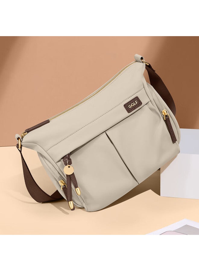 Golf Single Shoulder Canvas Bag Women's Large Capacity Commuting Versatile Ladies Bag Water-resistant Phone Bag - Image 2