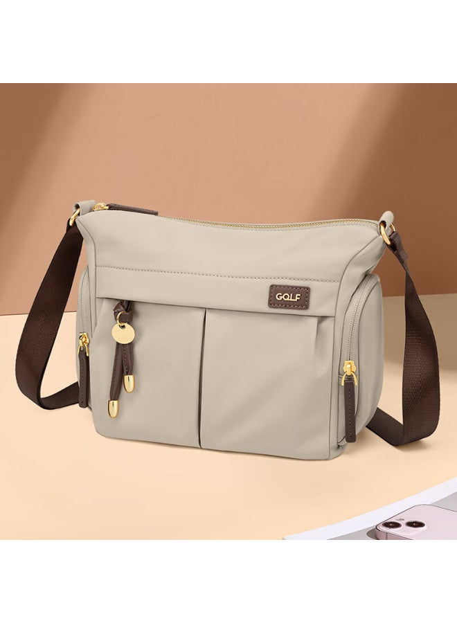 Golf Single Shoulder Canvas Bag Women's Large Capacity Commuting Versatile Ladies Bag Water-resistant Phone Bag - Image 3