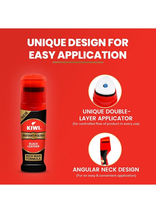 Kiwi Liquid Instant Shoe Polish 75 Ml (Black) - Image 4