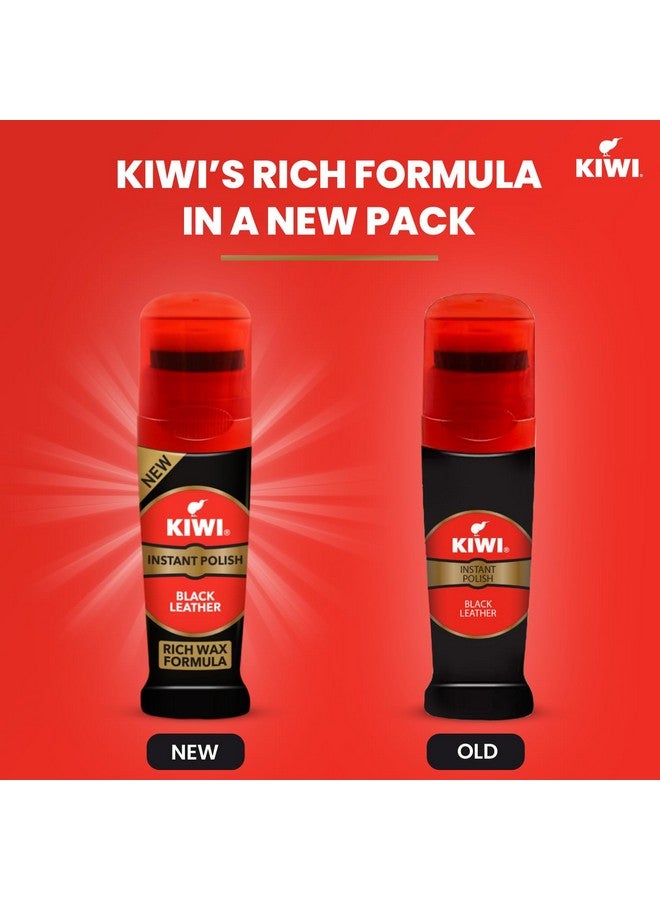Kiwi Liquid Instant Shoe Polish 75 Ml (Black) - Image 2