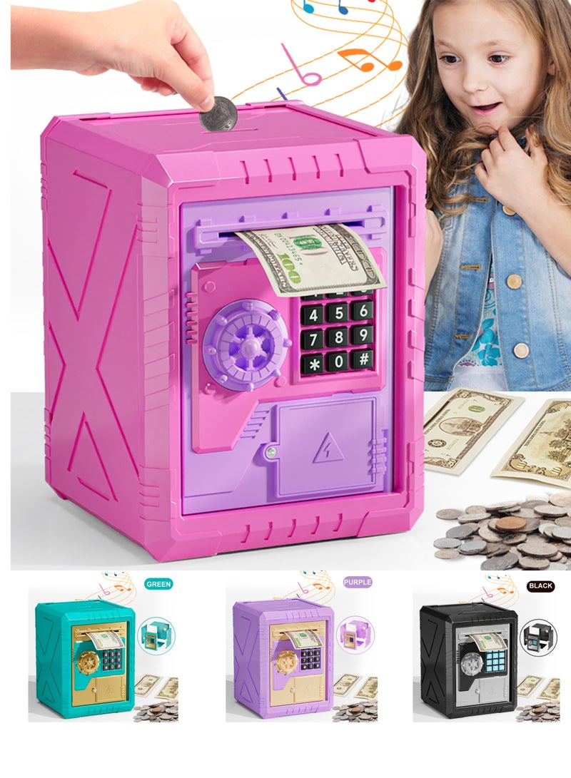 Mini Electronic Money Banks Coin Cash Saving Box Unique Detailed Design Premium Quality Gifts for Child - Image 1