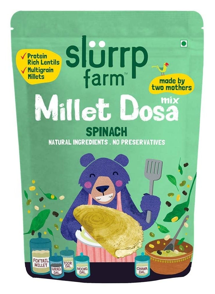 Slurrp Farm High Protein Mix Multigrain & Spinach Natural & Healthy Food 150g - Image 1