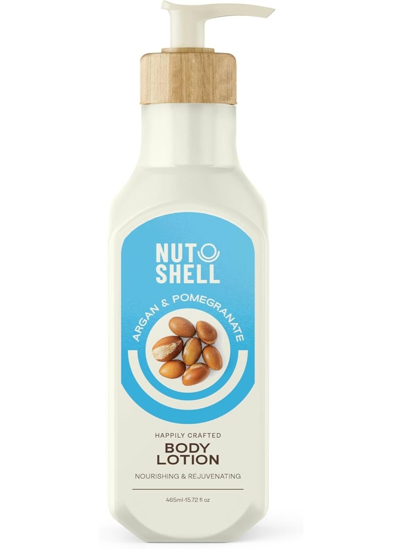 Nutshell Argan & Pomegranate Body Lotion- 465 Ml