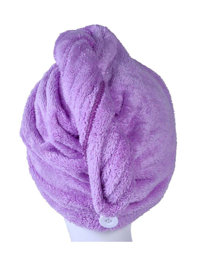 نيبمينينت طقم غطاء شعر للاستحمام مكوّن من قطعتين أرجواني 65x25سم - Image 2