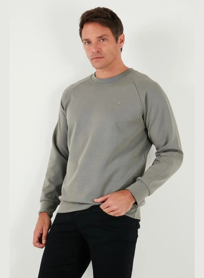 Buratti Buratti Stretch Cotton Relaxed Fit Crew Neck Sweat Men's SWEAT 5901210