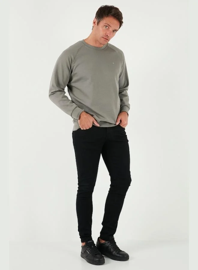 Buratti Buratti Stretch Cotton Relaxed Fit Crew Neck Sweat Men's SWEAT 5901210