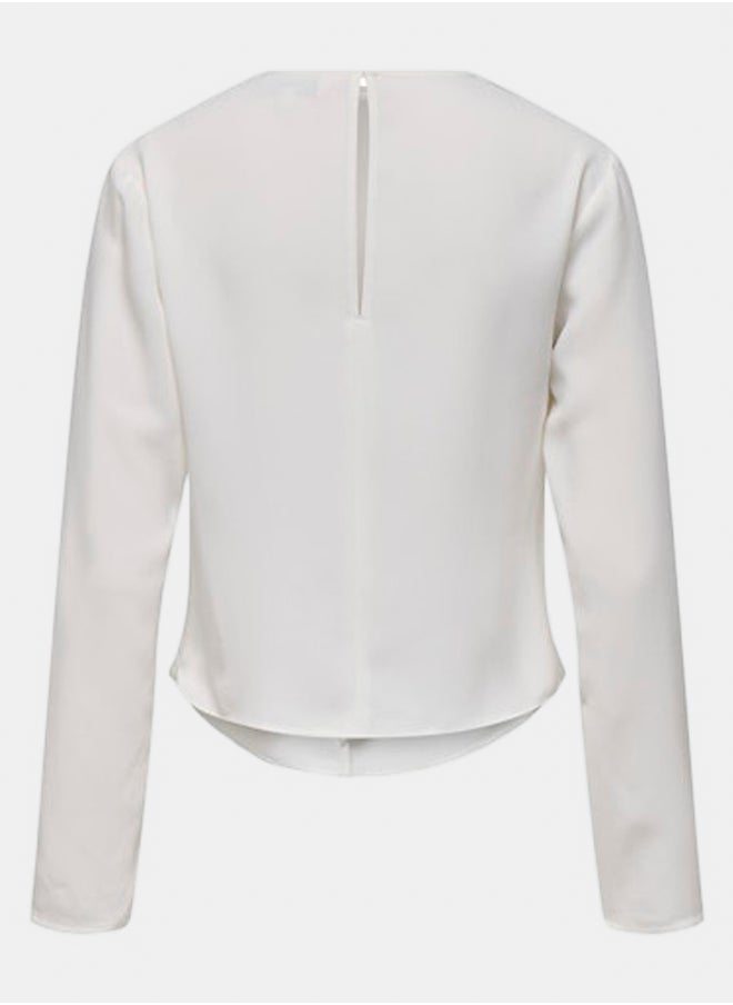 ONLY - Onlgandha L/S Top Wvn - Image 1