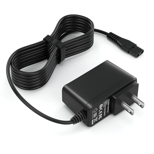 WUKUR Replacement for Bissell Pet Hair Eraser Charger, Charging Power Cord Compatible with Bissell 2390 2390A 23903 2284W 14.4V Lithium Ion Hand Vacuum Power Cord - Image 1