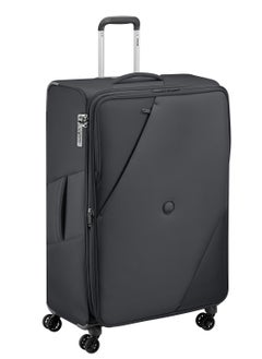 DELSEY Paris Maringa 82cm Softcase 4 Double Wheel Expandable Check-In Luggage Trolley Black  - Image 1