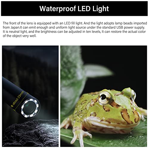 AstrHori 28mm F13 Probe Lens Full Frame 2X Macro Lens Built-in Ring Light for Leica/Panasonic/Sigma L Mount Series Mirrorless Cameras FP,S5,S1,S1R,S1H,SL,TL,TL2,etc(Black) - Image 5