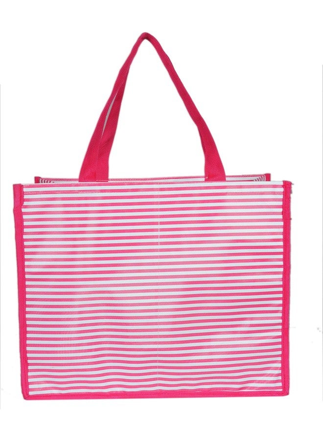 SuneshCreation Multi-pocket Shopping Bag/Vegetable Carry Bag/Reusable Bag/Waterproof Shopping Bags Kitchen Essentials with Full Handles(Pack of 2) - Image 5