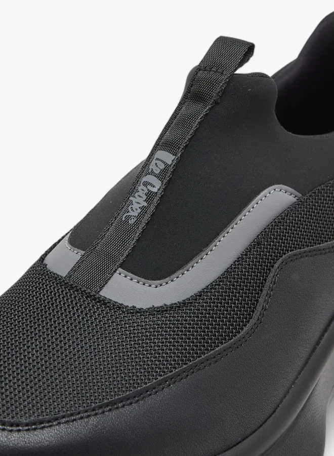 Lee Cooper Men's Panelled Slip-On Sneakers