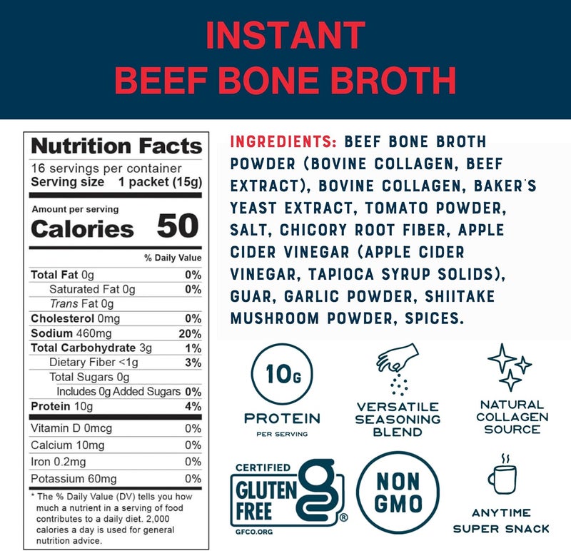 Bare Bones Instant Beef Bone Broth Powder - Image 3