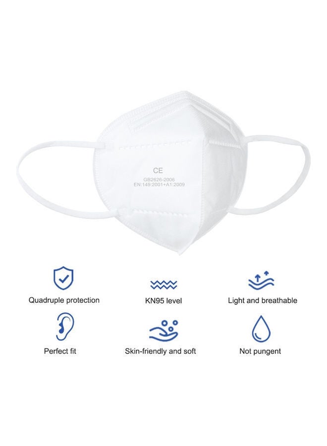 نيبمينينت مجموعة أقنعة KN95 للاستخدام مرة واحدة مكونة من 20 قطعة - Image 4