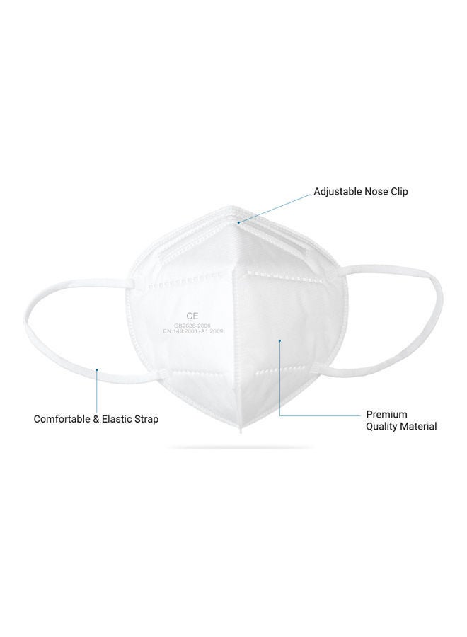 نيبمينينت مجموعة أقنعة KN95 للاستخدام مرة واحدة مكونة من 20 قطعة - Image 3