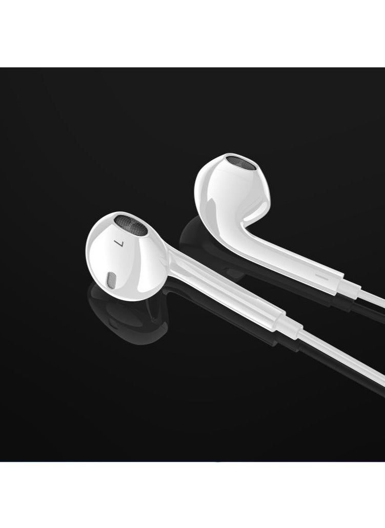 Generic - Earpods with USB C Wired Earbuds with Microphone & Volume Control, In-ear Headphones for iPhone 15 Pro Max, iPad Pro/Air, Samsung (White) - Image 1