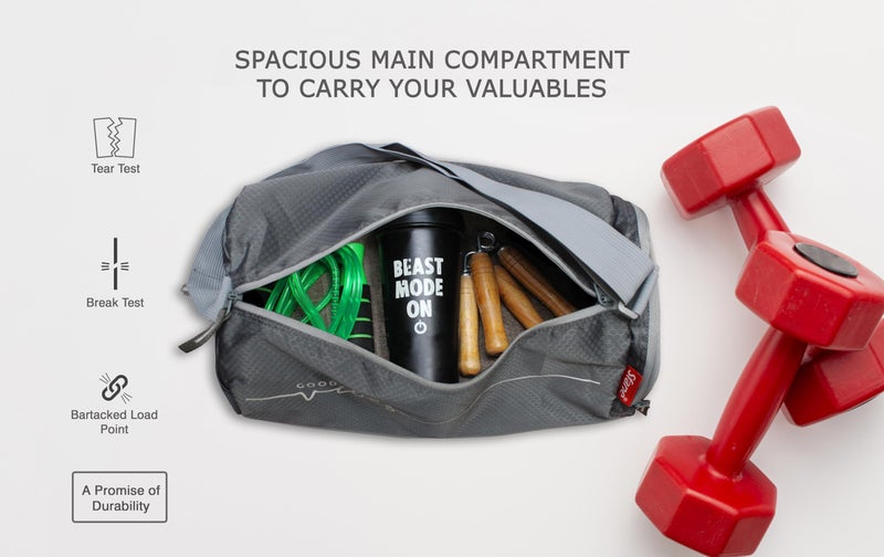 Sfane Gym Bag (Grey) - Image 2