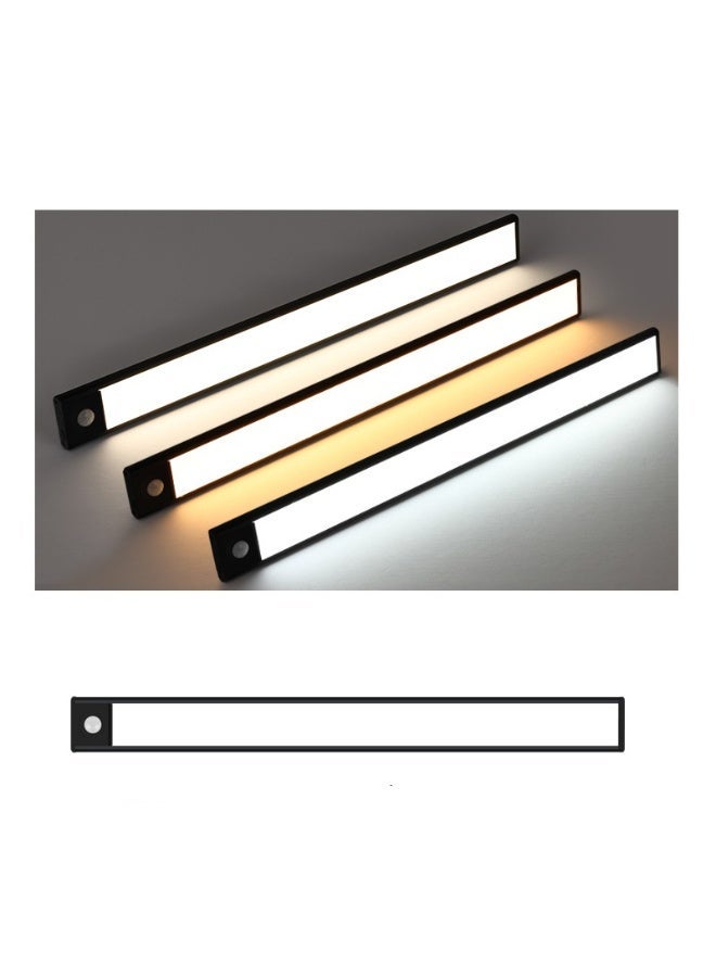 SKT Shiketro 60cm Wireless Aluminum Motion Sensor Light, 3-Color Dimming LED Rechargeable ，Human Body Sensor，Night Light/ Magnetic Closet Light/ Wireless Light for Kitchen， Staircase, Wardrobe, corridor，Study Light - Image 4