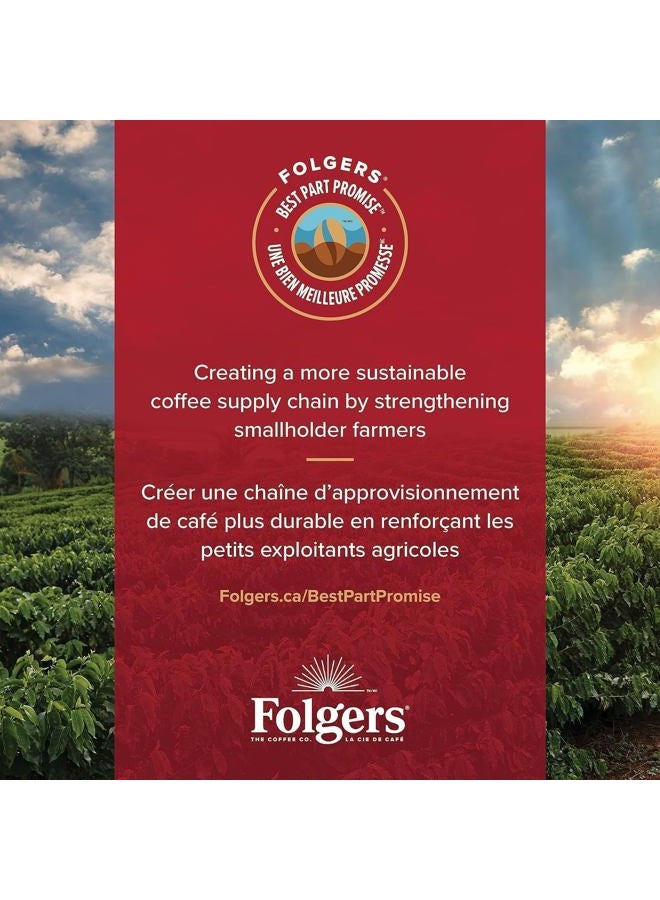 Folgers Vanilla Biscotti Coffee K-cups, 30 Count, 270g/9.5 oz. Box (Imported from Canada) - Image 4
