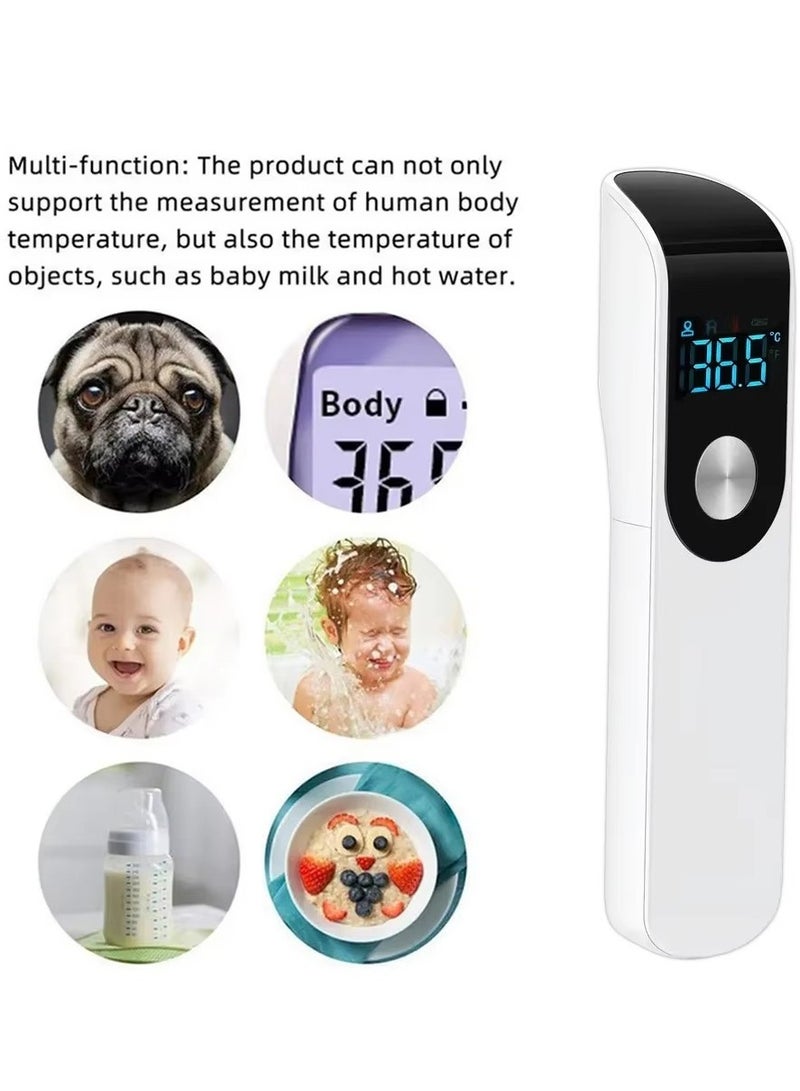 MOCOM Non-Contact Infrared Thermometer – Instant Digital Fever Thermometer with LCD Display, Fever Alarm & High Accuracy for Adults, Kids, Babies – Measures Body & Object Temperature - Image 5