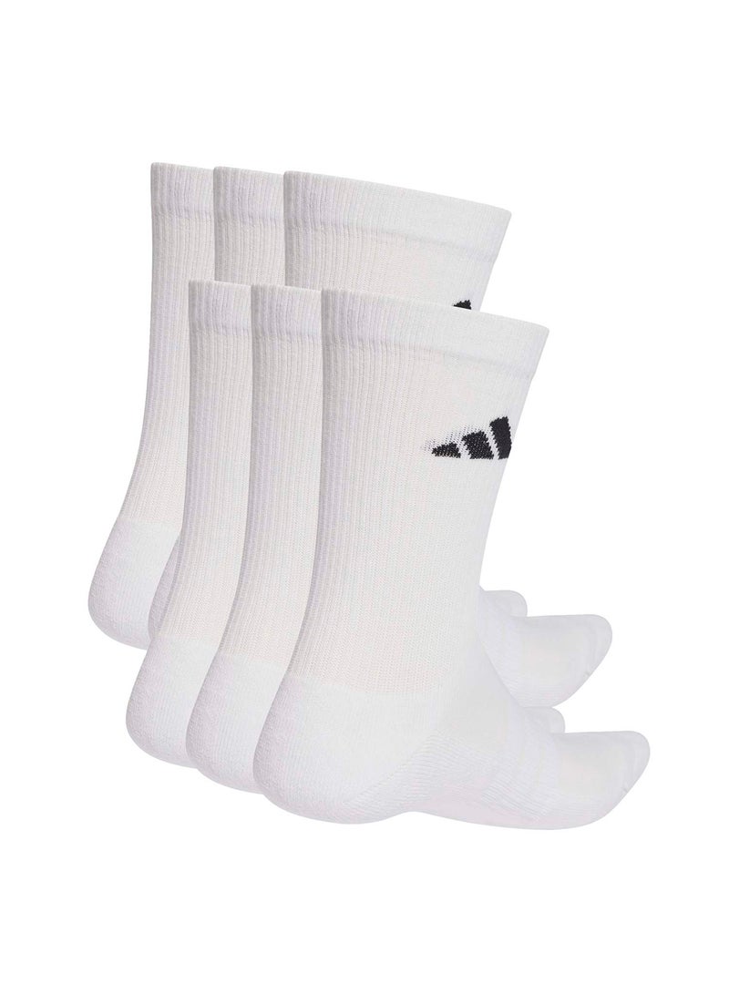 Adidas Cushioned Crew Socks 6 Pair Pack - Image 2