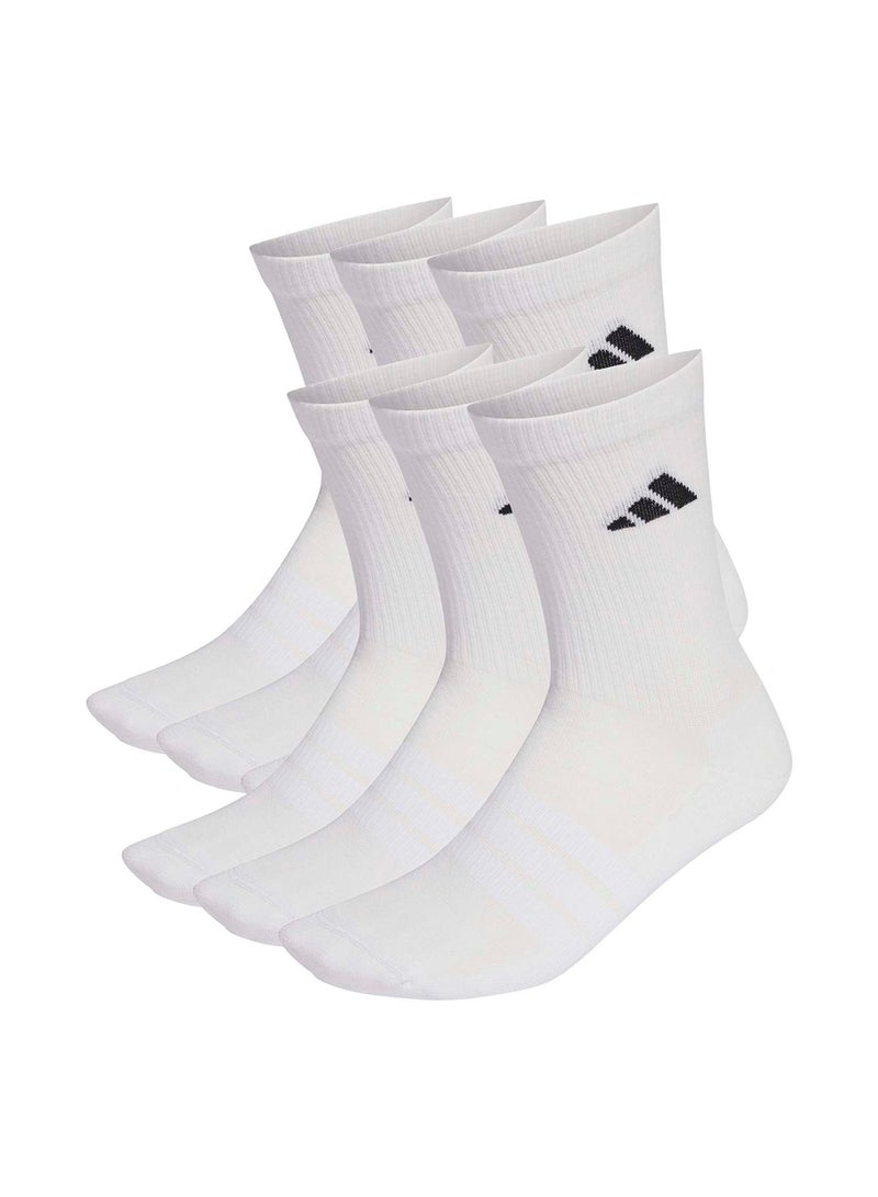 Adidas Cushioned Crew Socks 6 Pair Pack - Image 1