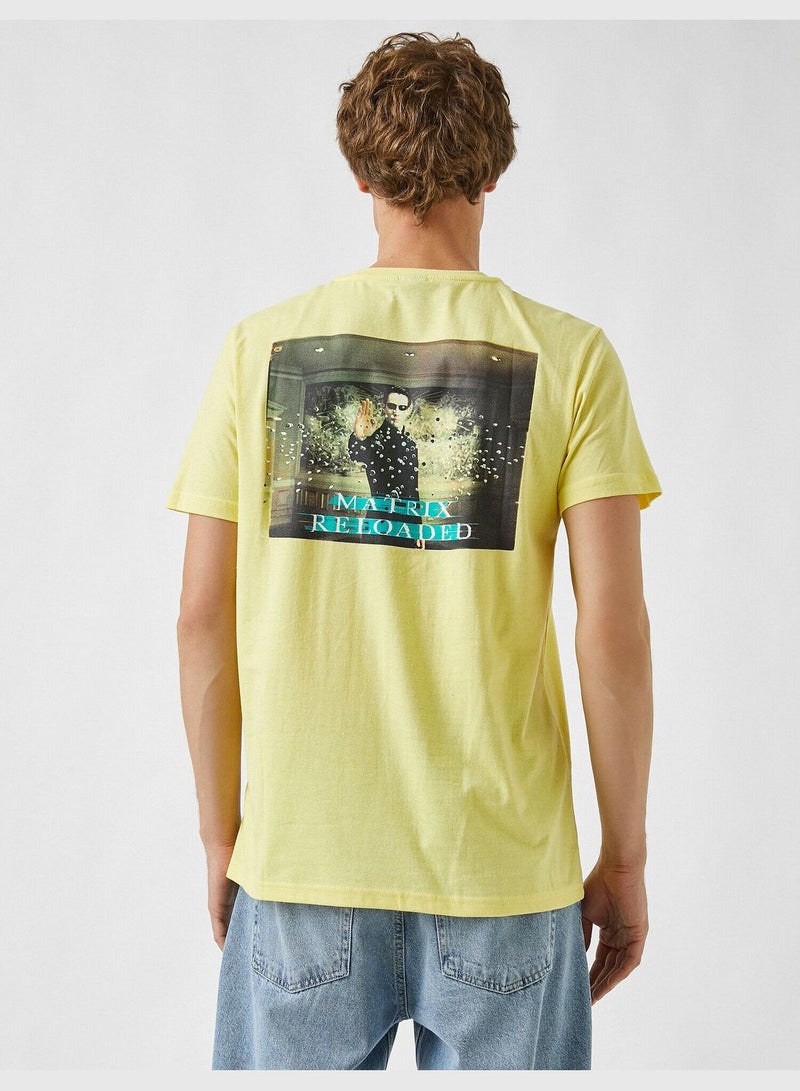 KOTON Matrix T-Shirt Licensed Printed  - Image 4
